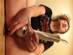 Masturbating with hitachi